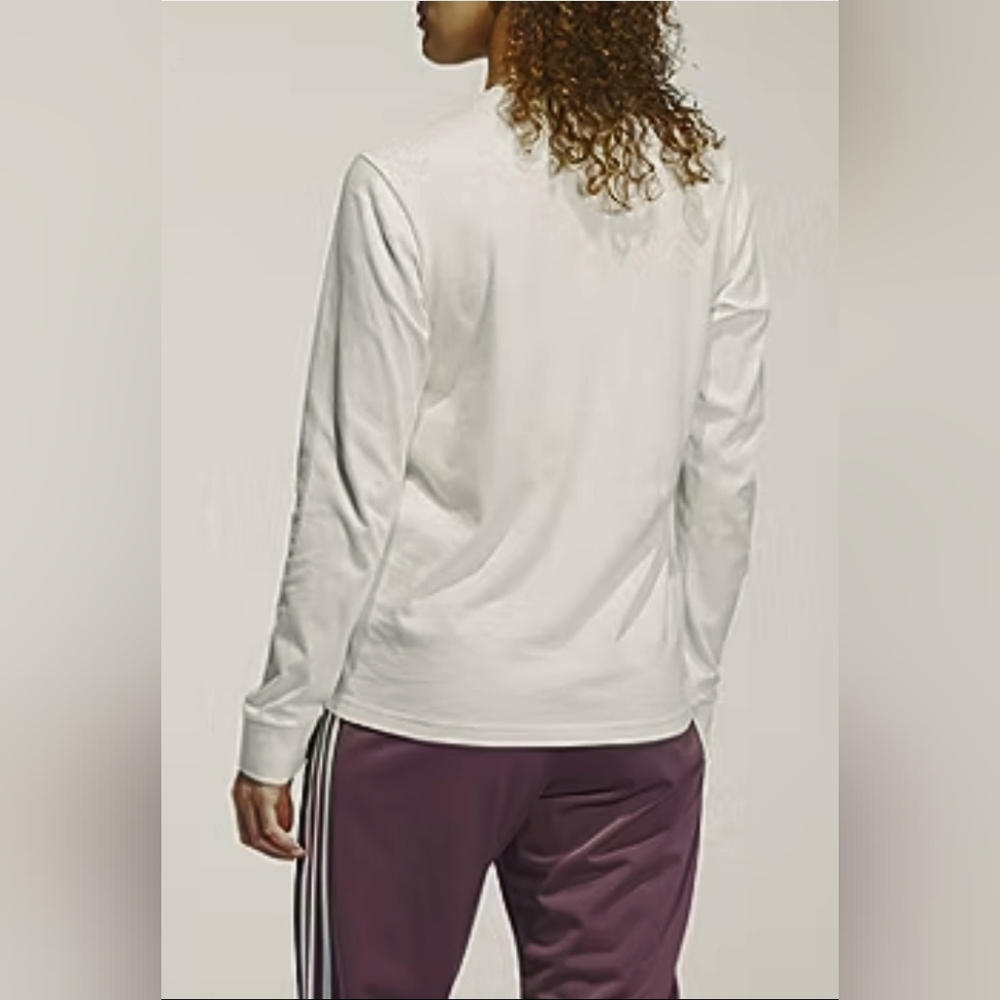 $35 adidas Women Classic Logo Long-Sleeve T-Shirt - Picture 2 of 8